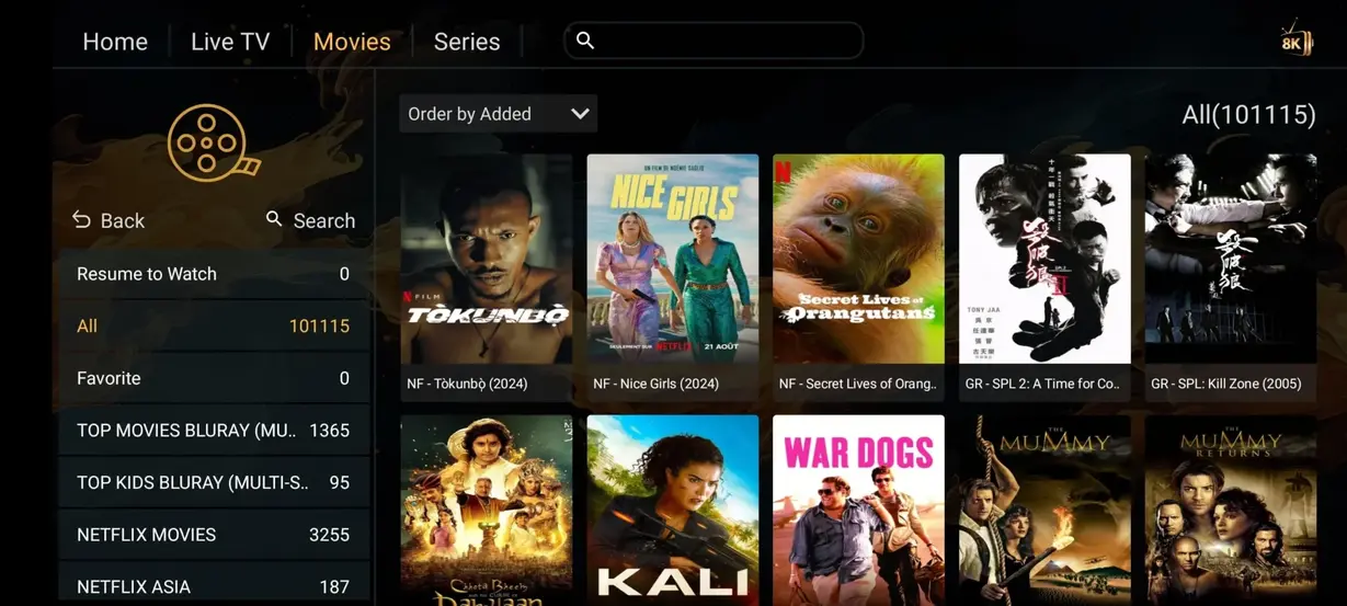 IPTV Interface Preview
